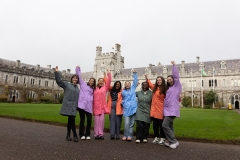 DKANE 27th Feb 2024
REPRO FREE
IWish Alumni Sarah Murray, Marketa Musilova, Rosie Deasey, Sara Ann Biju, Ruth Madden, Jackie Osei, Chloe Cody and Daisy Garde WiStem at the IWISH UCC campus day. 
 I Wish campus days provide opportunities through interactive and immersive experiences to encourage engage and empower girls to pursue STEM.
Photo Darragh Kane