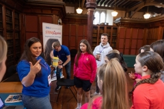 DKANE 27th Feb 2024
REPRO FREE
 at the IWISH UCC campus day. 
 I Wish campus days provide opportunities through interactive and immersive experiences to encourage engage and empower girls to pursue STEM.
Photo Darragh Kane